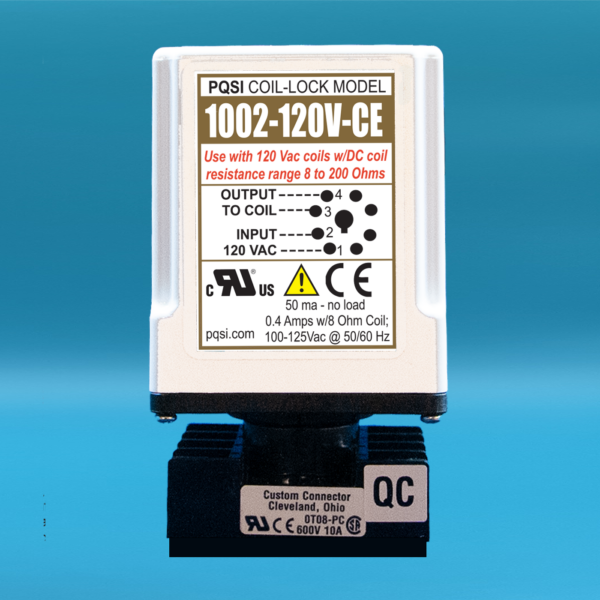 PQSI Coil–Lock Model 1002-120V-CE